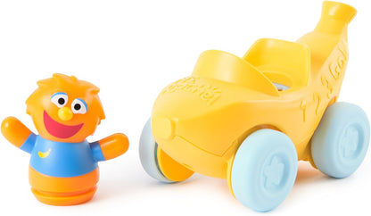 Ms. Rachel, Herbie’s 1-2-3 Roll! Vehicle with Click-in Figure & Pull Back Action, Educational Toys & Toddler Toys for Girls & Boys Ages 1-3Y+