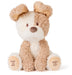 GUND Baby Peeki the Puppy Animated Plush, Singing Stuffed Animal, Sensory Toy for Babies and Toddlers, Plays Peek-a-Boo and Sings, Brown/Cream, 12”