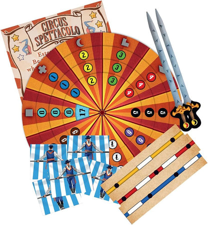 Thames & Kosmos EXIT Kids - The Circus Mystery | Escape Room Strategy Card Game for Children & Parents | 1-4 Players | Ages 12+ | Level 3/5 Riddle Challenge, Blue