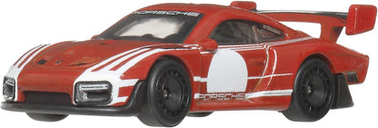 Hot Wheels Premium Car Culture 2-Pack of 1:64 Scale Vehicles, Unique Pairings, Real Riders Tires, Metal/Metal Chassis, Toy for Collectors, JHW51