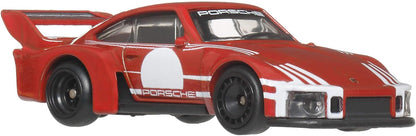 Hot Wheels Premium Car Culture 2-Pack of 1:64 Scale Vehicles, Unique Pairings, Real Riders Tires, Metal/Metal Chassis, Toy for Collectors, JHW51