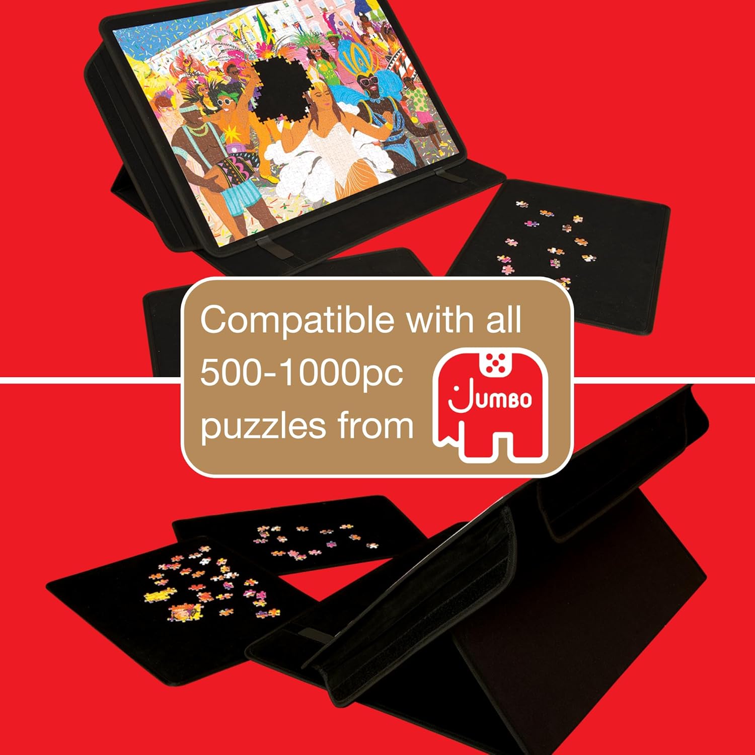 Jumbo - Jumbo Portapuzzle Comfort Puzzelmat 500-1000 stukjes