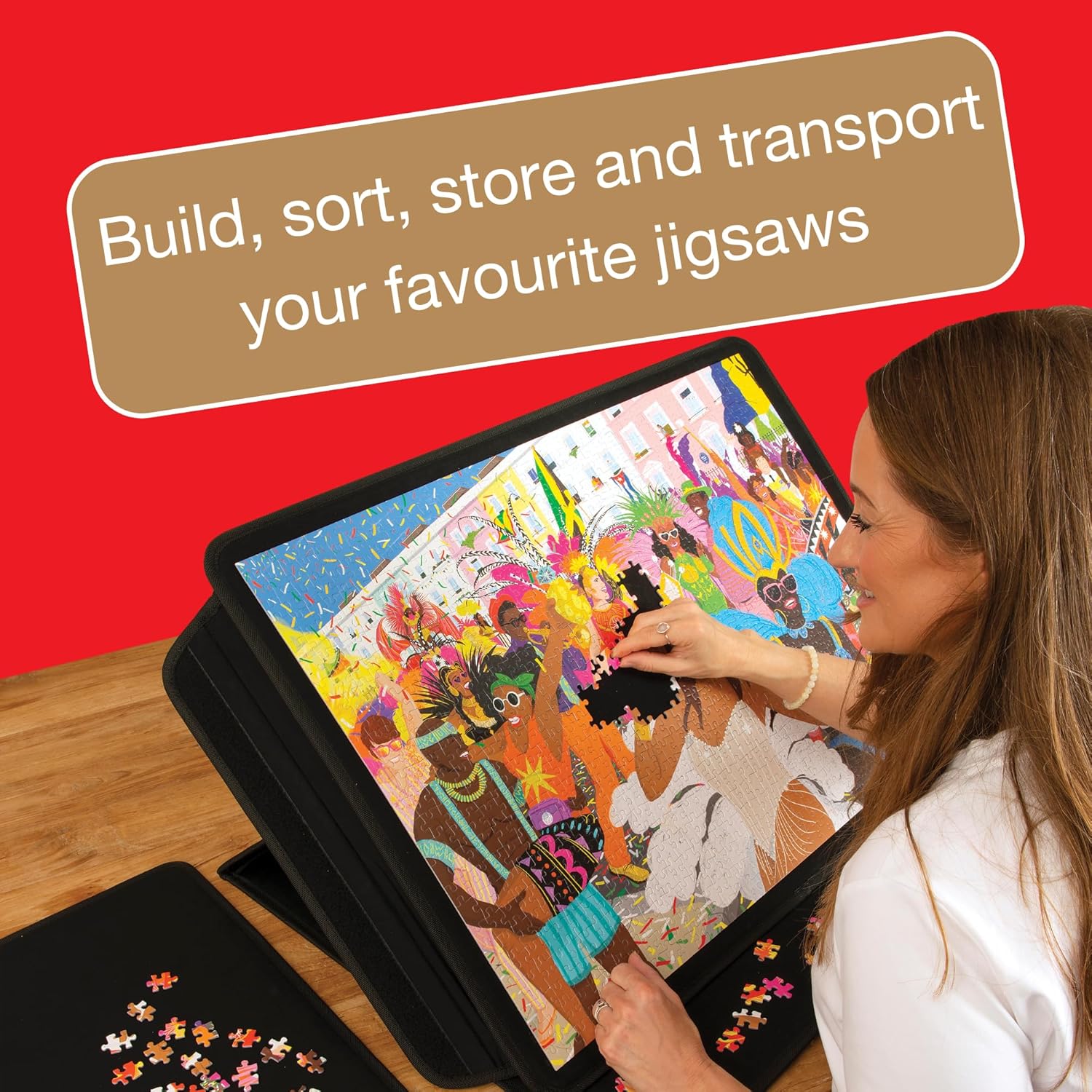 Jumbo - Jumbo Portapuzzle Comfort Puzzelmat 500-1000 stukjes
