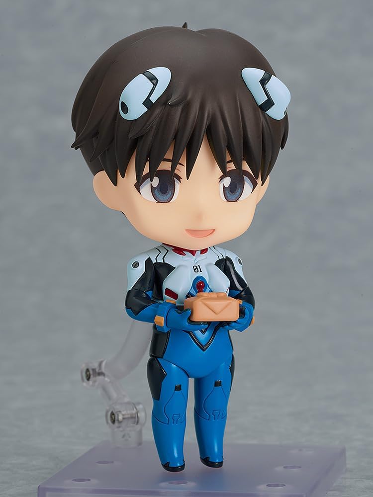 Good Smile Company  Nendoro's On Vangellion New Theatre Edition Baka Shinji Ver. Figurine mobile en plastique sans couture peinte
