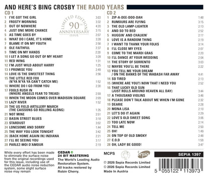 And Here's Bing Crosby: The Radio Years Remastered