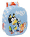 BLUEY School Backpack, 3D Design, Ideal for Children of Different Ages, Comfortable and Versatile, Quality and Resistance, 27 x 10 x 33 cm