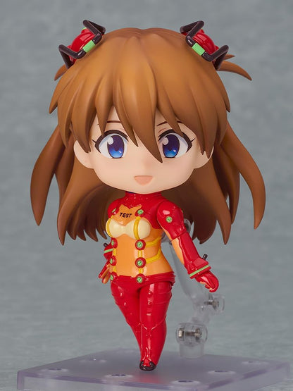 GOOD SMILE COMPANY Nendoroid Evangelion New Movie Version Shikinami Asuka Langley Test Suit Ver. Non-scale, Plastic, Painted Action Figure