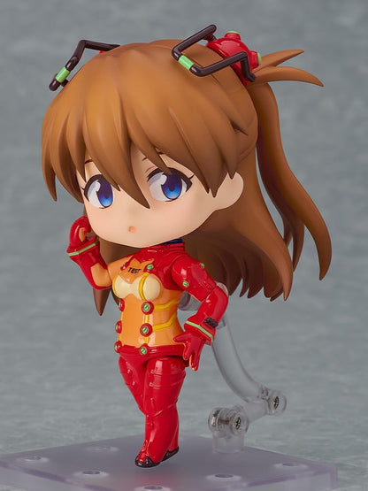 GOOD SMILE COMPANY Nendoroid Evangelion New Movie Version Shikinami Asuka Langley Test Suit Ver. Non-scale, Plastic, Painted Action Figure