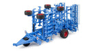Bruder Lemken Cultivator – 1:16 Scale Farm Implement, Folding Tines & Adjustable Depth, Robust Tow Hitch; Compatible with Bruder Tractors & bWorld Accessories; Ages 3+