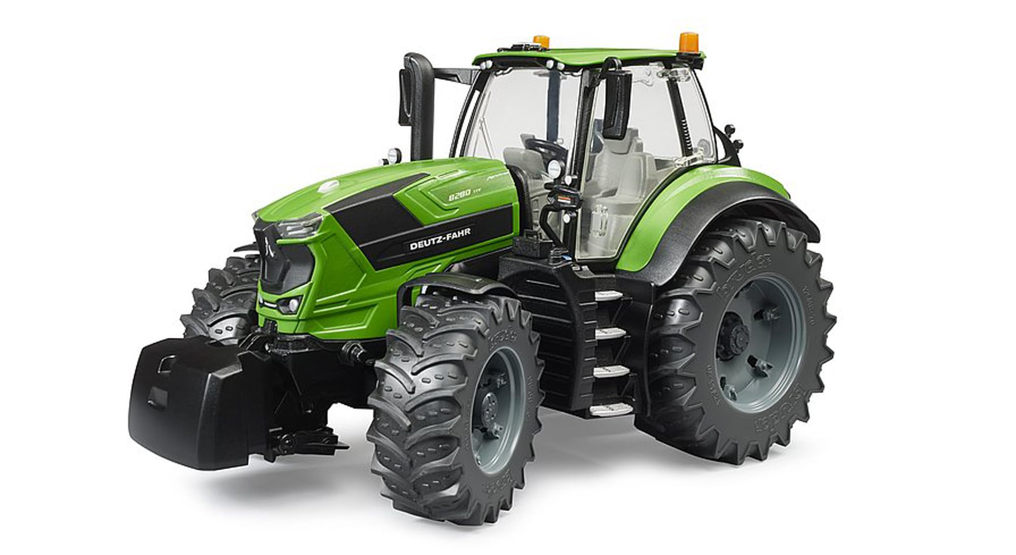 Bruder 03160 Deutz 8280 TTV Tractor – 1:16 Scale Agricultural Vehicle with Realistic Steering, Durable Farm Toy for Kids Ages 3+