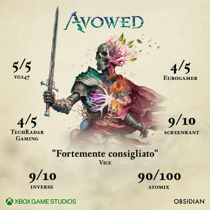 Xbox - Avowed - Edizione Premium SteelBook - Xbox Serie X|S e Windows (codice digitale nella scatola