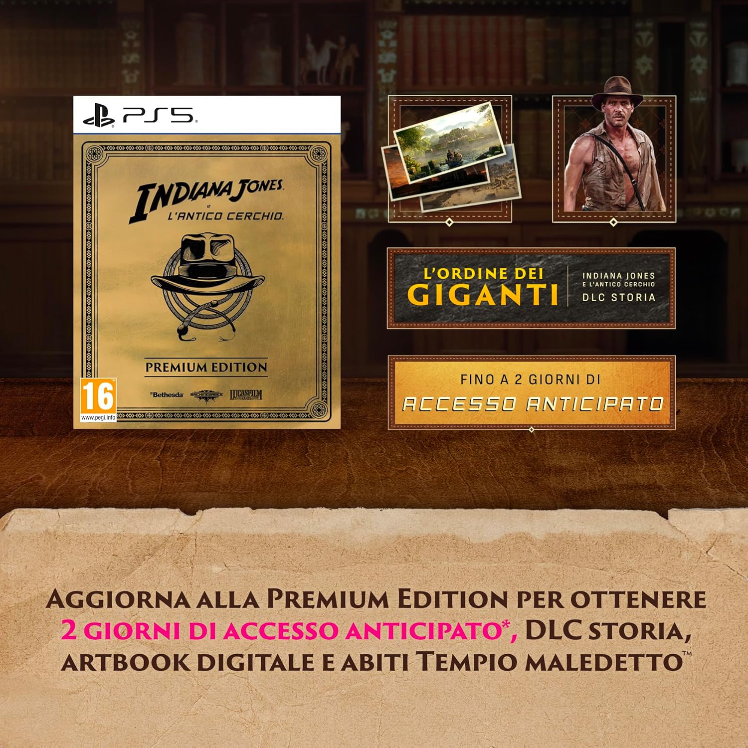 Indiana Jones e l'antico Cerchio: Standard Edition PS5