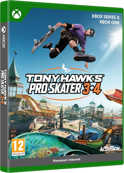 Xbox - Tony Hawk’s Pro Skater 3 + 4 - Standard Edition - Xbox Series X / Xbox One (Disco)