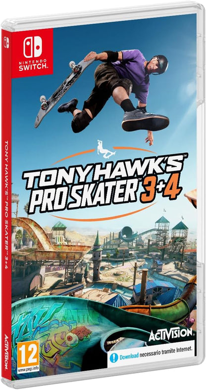 Nintendo - Tony Hawk’s Pro Skater 3 + 4 - Nintendo Switch (disco)