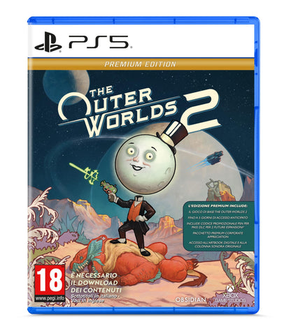 The Outer Worlds 2 – Premium Edition – PlayStation 5 (Disco + Codice nella confezione)