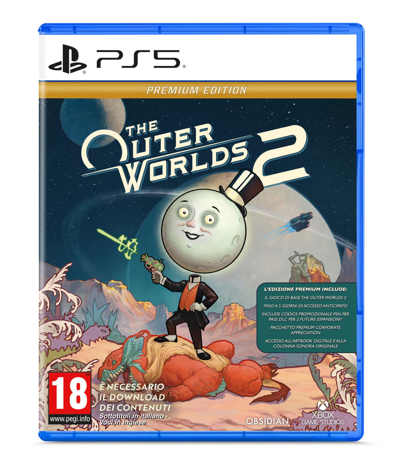 The Outer Worlds 2 – Premium Edition – PlayStation 5 (Disco + Codice nella confezione)