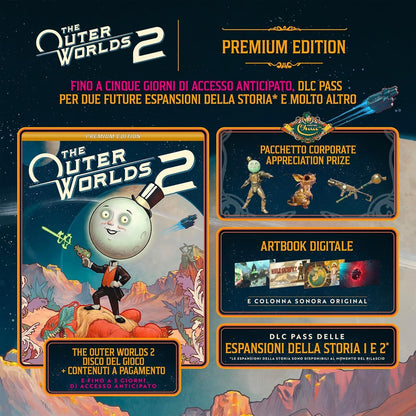 The Outer Worlds 2 – Premium Edition – PlayStation 5 (Disco + Codice nella confezione)