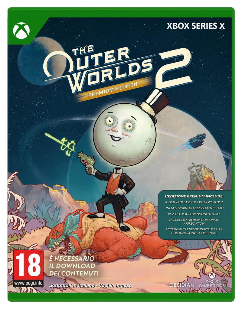 The Outer Worlds 2 - Premium Edition - Xbox Series X (Disco + Codice nella confezione)