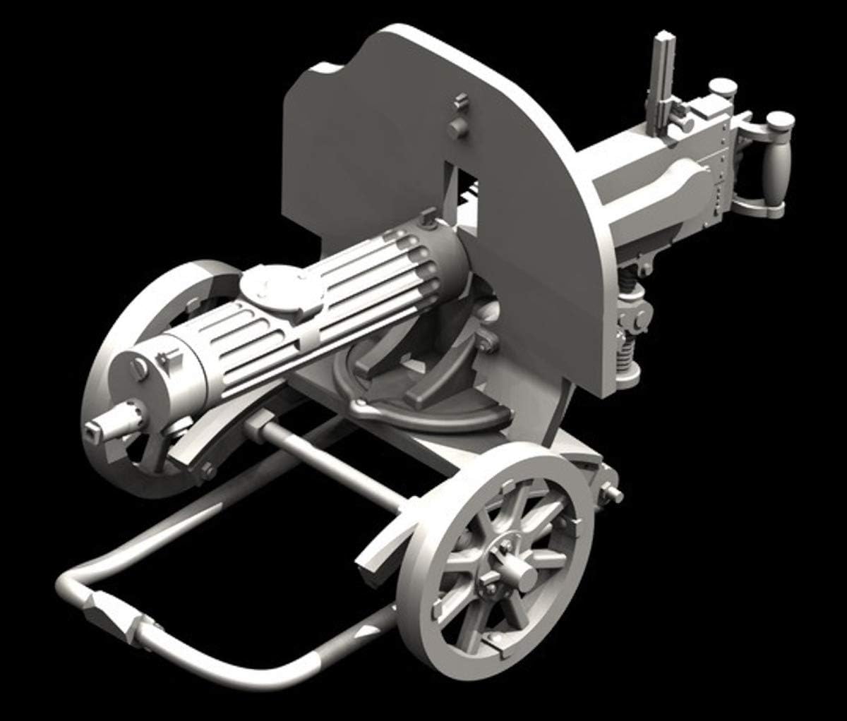 ICM 1:35 - Soviet Maxim Machine Gun (1941