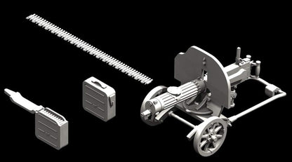 ICM 1:35 - Soviet Maxim Machine Gun (1941