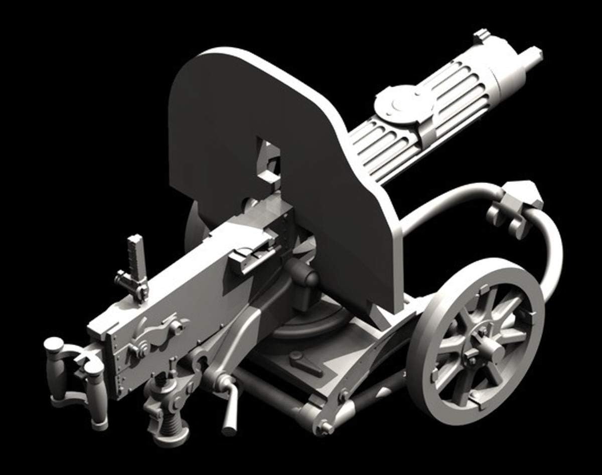 ICM 1:35 - Soviet Maxim Machine Gun (1941