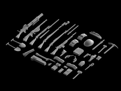 ICM 1:35 - WWI US Infantry Weapons & Equipment
