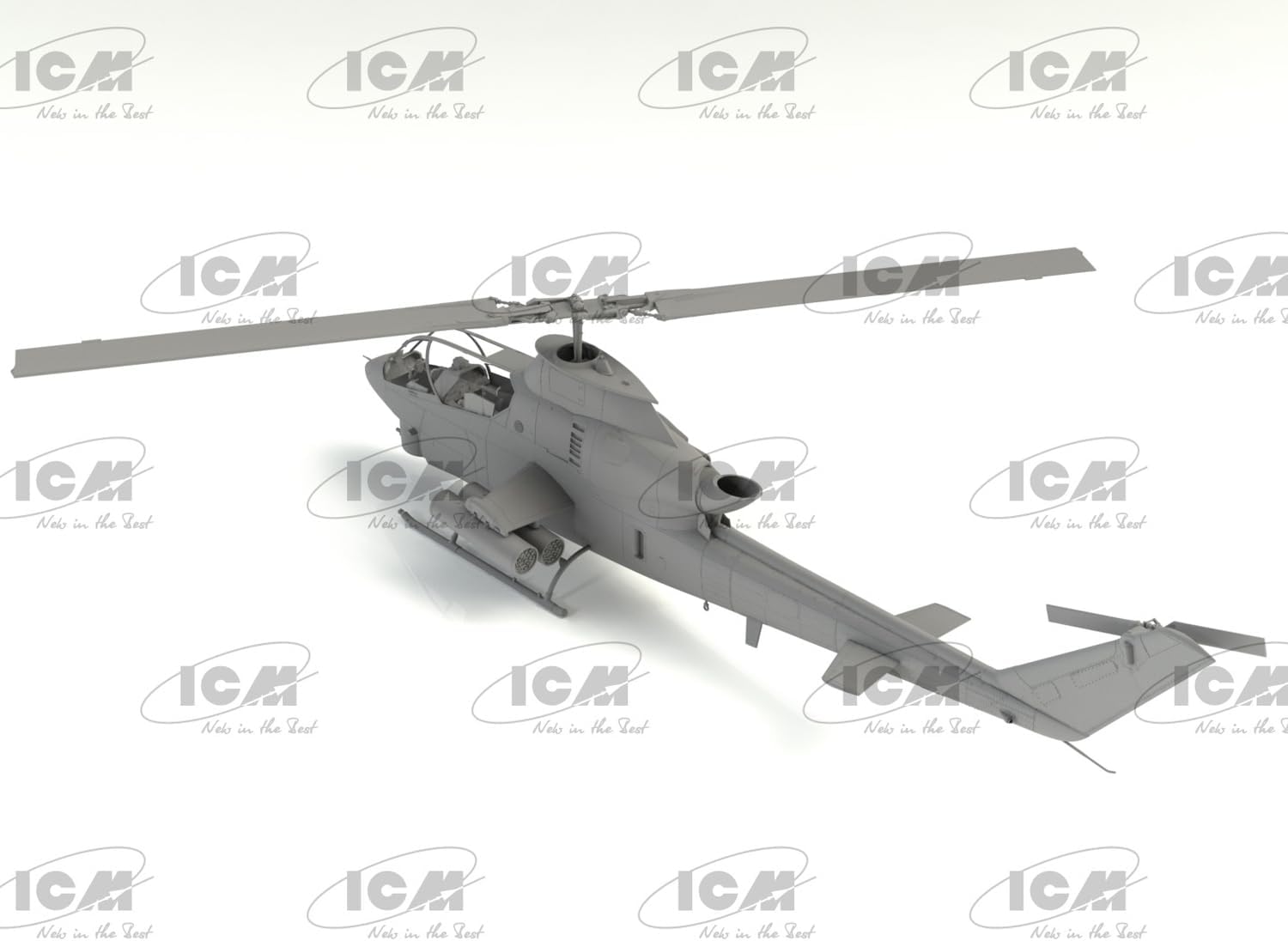 ICM 1:32 - AH-1G Cobra with Vietnam War US Helicopter Pilo