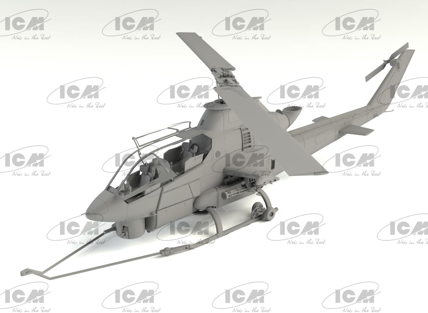 ICM 1:32 - AH-1G Cobra with Vietnam War US Helicopter Pilo