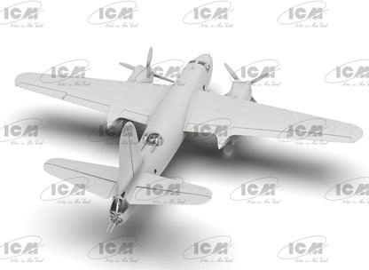 hdfh ICM 1:48 B-26B Marauder, WWII American Bomber, Model kit, ICM48320 Black