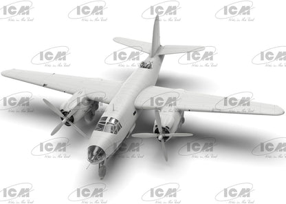 hdfh ICM 1:48 B-26B Marauder, WWII American Bomber, Model kit, ICM48320 Black