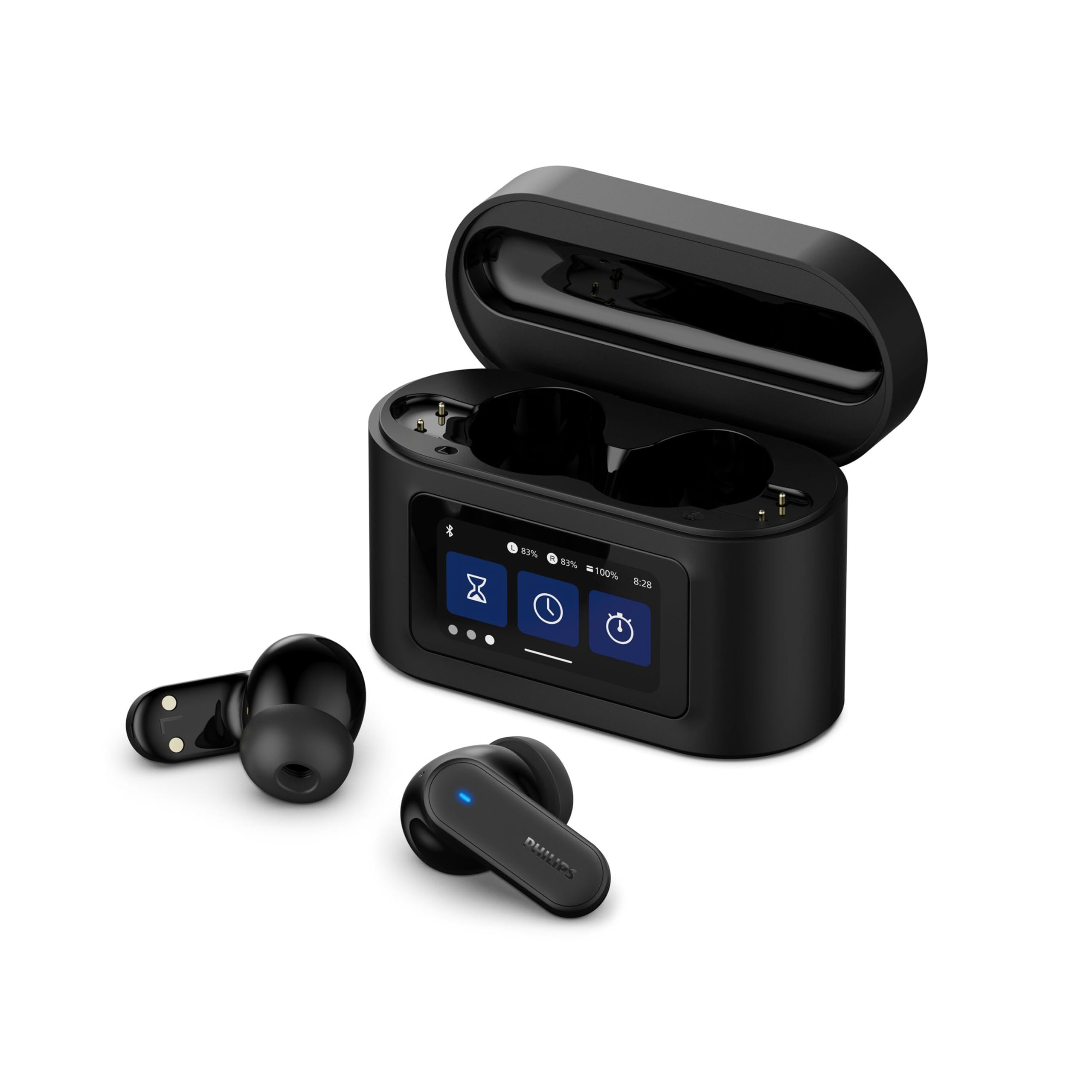 Auricolari True Wireless Nero Smart
