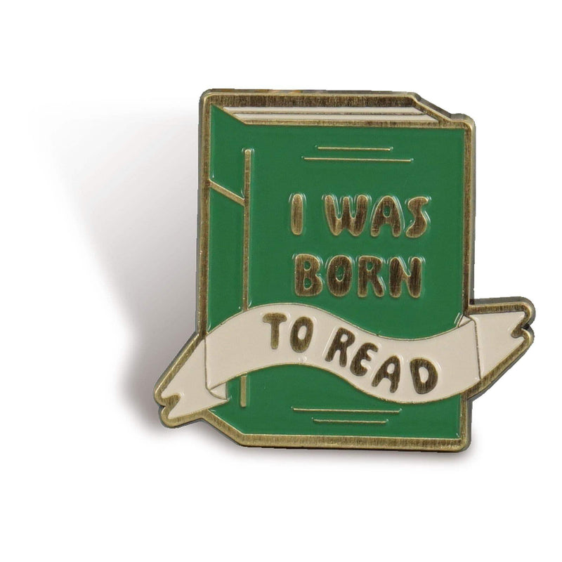 Pulteney Press - Born To Read (Pin Badge)