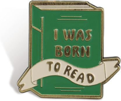 Pulteney Press - Born To Read (Pin Badge)