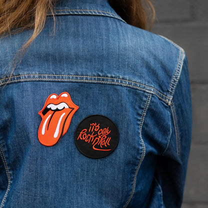 Grupo Erik: Set Toppe Termoadesive The Rolling Stones | Set 3 Patch Rock per Tessuti – Personalizzazione Creativa per Fan della Musica