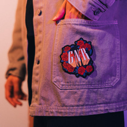 Grupo Erik Guns N Roses Patches zum Aufbügeln Bügelflicken | Bügelbilder für Textilien Guns N Roses Set 3 Bügelflicken Aufnäher Erwachsene - Guns N Roses Merch
