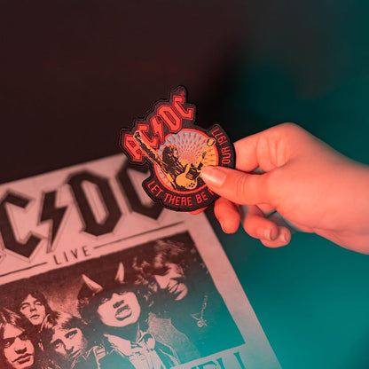 Grupo Erik AC/DC Patches zum Aufbügeln Bügelflicken | Bügelbilder für Textilien AC/DC Set 3 Bügelflicken Aufnäher Erwachsene - AC DC Merch