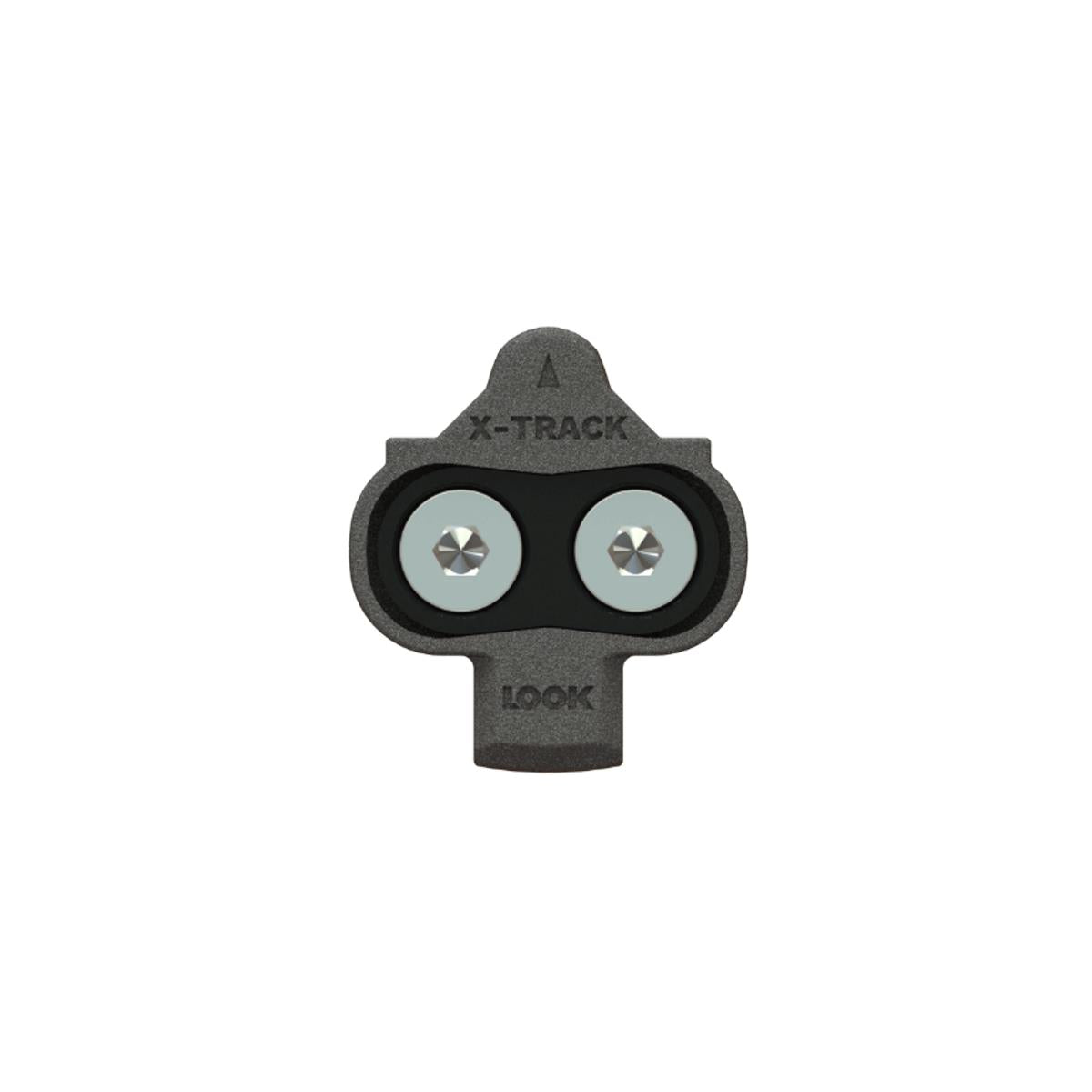 LOOK Cycle - X-Track Easy Cleats - Multidirektionaler Ausstieg - Ultrakompakt - Leichtgewicht - Winkelfreiheit 6° - Schuhplatten für MTB, kompatibel mit Allen SPD-Standardpedalen
