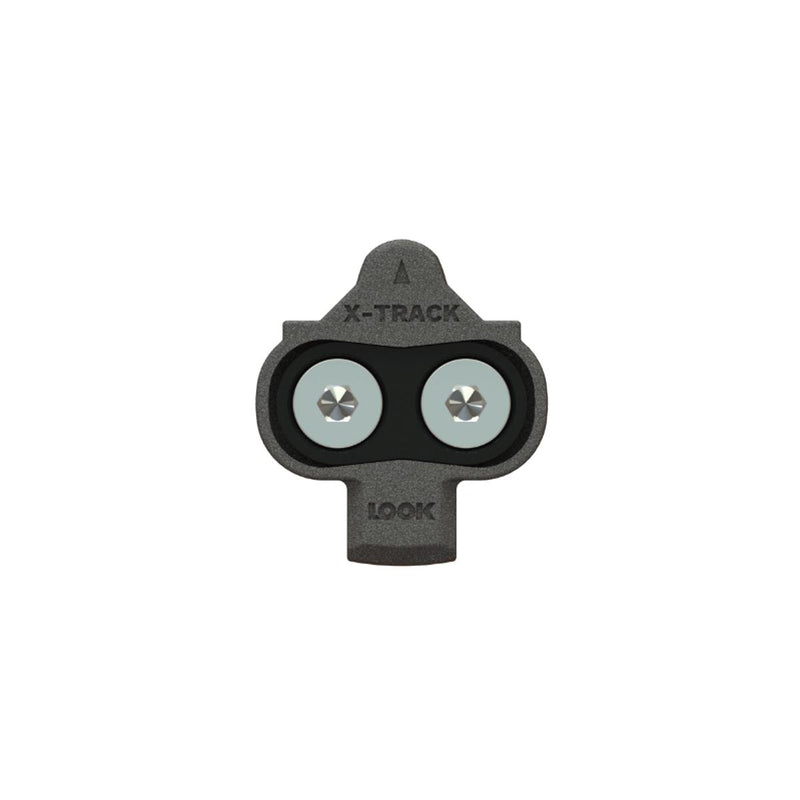 LOOK Cycle - X-Track Easy Cleats - Multidirektionaler Ausstieg - Ultrakompakt - Leichtgewicht - Winkelfreiheit 6° - Schuhplatten für MTB, kompatibel mit Allen SPD-Standardpedalen