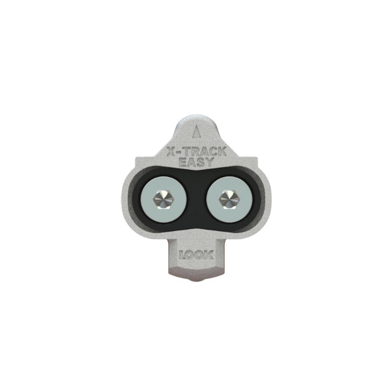LOOK Cycle - X-Track Easy Cleats - Multidirektionaler Ausstieg - Ultrakompakt - Leichtgewicht - Winkelfreiheit 6° - Schuhplatten für MTB, kompatibel mit Allen SPD-Standardpedalen