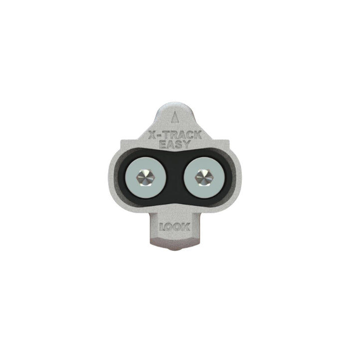LOOK Cycle - X-Track Easy Cleats - Multidirektionaler Ausstieg - Ultrakompakt - Leichtgewicht - Winkelfreiheit 6° - Schuhplatten für MTB, kompatibel mit Allen SPD-Standardpedalen
