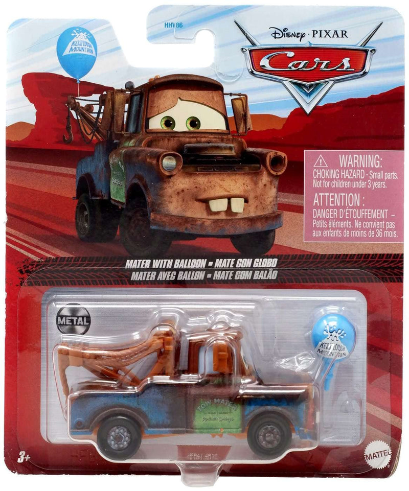 Disney Pixar Cars 2022 Metal Mater with Balloon Die Cast