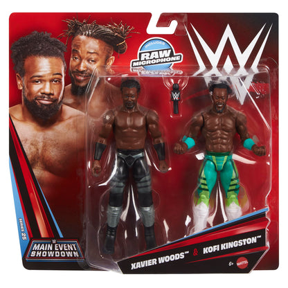 WWE New Day (Xavier Woods & Kofi Kingston) Main Event 2-Packs 25