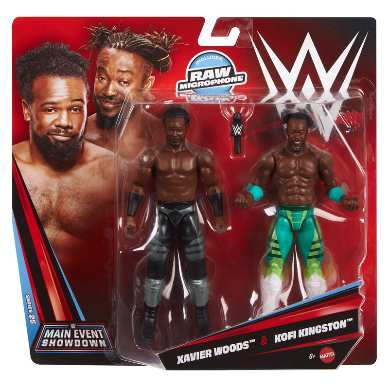 WWE New Day (Xavier Woods & Kofi Kingston) Main Event 2-Packs 25