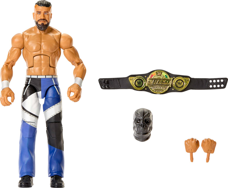 Mattel WWE Elite Action Figure & Accessories, Series #122 Set, 6-inch Collectible Andrade with 25 Articulation Points & Swappable Hands