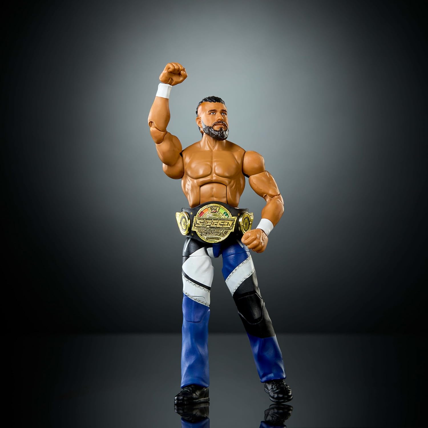 Mattel WWE Elite Action Figure & Accessories, Series #122 Set, 6-inch Collectible Andrade with 25 Articulation Points & Swappable Hands