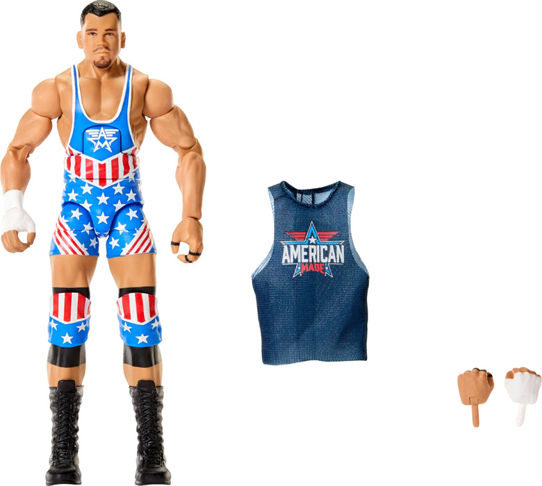 Mattel WWE Elite Action Figure & Accessories, Series #122 Set, 6-inch Collectible Julius Creed with 25 Articulation Points & Swappable Hands
