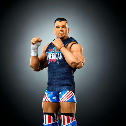 Mattel WWE Elite Action Figure & Accessories, Series #122 Set, 6-inch Collectible Julius Creed with 25 Articulation Points & Swappable Hands