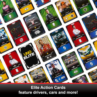 UNO Elite F1 Kartenspiel Booster Set 7+