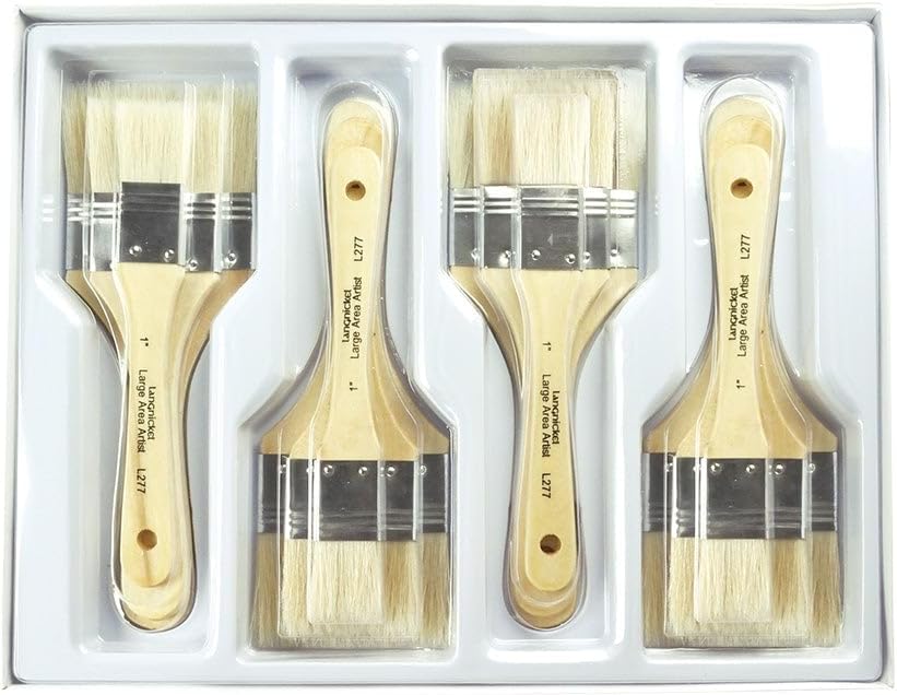 Royal and Langnickel Bristle Large Area Brush Set (Pack of 12