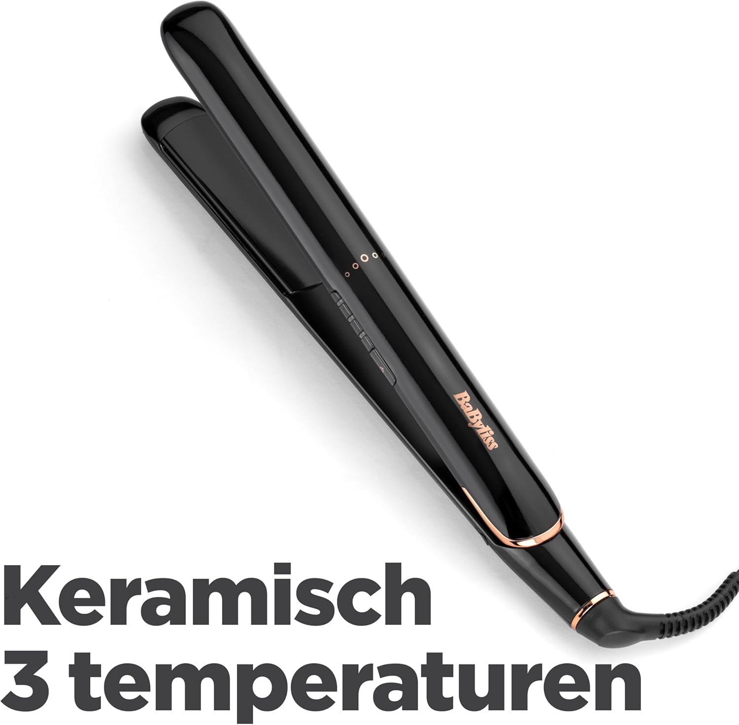 Babyliss Smooth Finish 230 Stijltang St250E - Tot 230ÝC - Titanium-Keramische Coating - Multi-Voltage